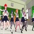 عکس MMD X yandere simulator