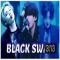 عکس اجرای آهنگ Black Swan از بی‌تی‌اس BTS در روز اول کنسرت mots:one