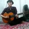 عکس اجرای روز برفی با گیتار-مرتضی پاشایی