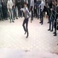 عکس رقص پای بسیار زیبای جوانهای آذری در عید در خیابان