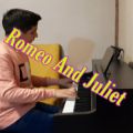 عکس اجرای آهنگ زیبای(Romeo Juliet)توسط مهیاریوسفی