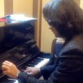 عکس پیانو نوازی زیبا در دستگاه ایرانی