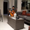 عکس اجرای آنشرلی با گیتار (شروین آزادی)