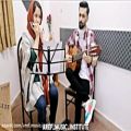 عکس دونوازی گیتار و هارمونیکا در آموزشگاه موسیقی عارف لاهیجان
