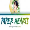 عکس کاور جانگ کوک از اهنگ paper heart