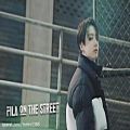 عکس تبلیغ بی تی اس bts فیلا : FILA × BTS ورژن jungkook جونگ کوک FILA ON THE STREET