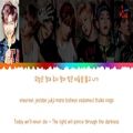 عکس bts_not today_lyrics