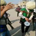 عکس اجرای مراسم سنتی جمیل تقان پور نوازنده و خواننده و اهنگساز ترکمن صحرا در مراسم ک