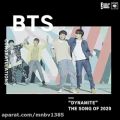 عکس آهنگ Dynamite از بی تی اس BTS برنده جایزه Best Song 2020 از مراسم PCAs امسال شد