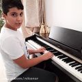 عکس اهنگ رشید خان با پیانو