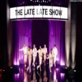 عکس اجرای Dynamite توسط bts در برنامه The Late Late Show