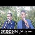 عکس مداح و نی پدر بهشت زهرا