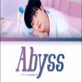 عکس لیریک آهنگ Abyss از جین بی‌تی‌اس Jin - BTS هدیه تولدش به آرمی‌ها