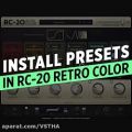 عکس   آموزش نصب پریست XLN Audio RC-20 Retro Color