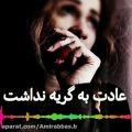 عکس کلیپ غمگین / عاشقانه / چقدر گریه کردم شبا بی صدا / حمید عسکری