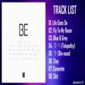 عکس Track list ترک لیست آلبوم be از bts بی تی اس