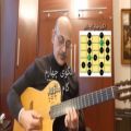 عکس آموزش گیتار- الگوی چهارم گام ماژور-استاد کیوان کیارس