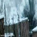 عکس کلیپ برف و زمستان دکلمه از علی ایزدخواه