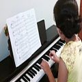 عکس سمفونی 9 بتهوون نوازندگی پیانو توسط مژده آقاداداشی