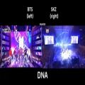 عکس اجرای SKZ با اهنگ DNA از BTS