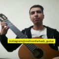 عکس ویدئو آموزشی گیتار تمرین شماره پنج (5) با مهران فرهادی