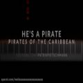 عکس آهنگ دزدان دریایی کارائیب با پیانو