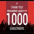 عکس به مناسبت 1000 تایی شدن کانال یوتوب آرین اول