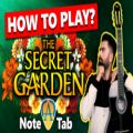 عکس آموزش آهنگ Secret Garden روی گیتار کلاسیک با اجرای امین فرامرزی