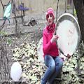 عکس موسیقی سنتی - تکنوازی دف با ریتم آهنگ شب یلدا بندری - دف نوازی اصیل ایرانی
