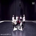 عکس تمرین رقص اهنگ BLACK SWAN از BTS