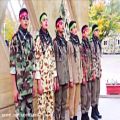 عکس سرود دانش آموزان بسیجی شهرستان گرگان