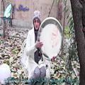 عکس موسیقی سنتی و اصیل ایرانی - دف نوازی با ریتم آهنگ بردی از یادم - تکنوازی دف
