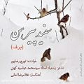 عکس ترانه سفید پیرهن (برف) با صدای تورج رضاپور