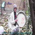 عکس موسیقی سنتی و اصیل ایرانی - دف نوازی با ریتم آهنگ پیامبر مهربانی - تکنوازی دف