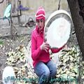 عکس موسیقی سنتی و اصیل ایرانی - دف نوازی با ریتم آهنگ سیمین بری زیبا - تکنوازی دف