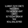 عکس (illuminati song - Anonymous (Lyrics on screen