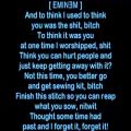 عکس Eminem - Bad guy lyrics