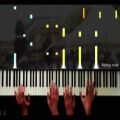 عکس آهنگ زیبای چالش رقص طاووت با پیانو