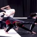عکس تمرین رقص Black Swan از بی تی اس || فوکوس جونگ کوک