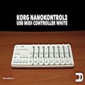عکس معرفی میدی کنترلر کرگ Korg nanoKONTROL2 White | داور ملودی