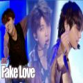 عکس HOT BTS - FAKE LOVE , 방탄소년단 - FAKE LOVE Show Music core 20180602