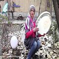 عکس موسیقی سنتی و اصیل ایرانی - دف نوازی با ریتم آهنگ حضرت محمد نجفیان - تکنوازی دف