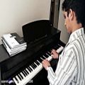 عکس اجرای قطعه پیانو آهنگ تیتراژی آوای باران نوازنده امیرحسین رضایی