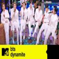 عکس اجرای جدید آهنگ Dynamite از بی تی اس BTS در برنامه MTV Unplugged