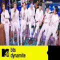 عکس اجرای جدید آهنگ Dynamite از بی تی اس (BTS) در MTV