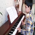 عکس گل گلدون من نوازندگی پیانو توسط امیرحسین احمدیان