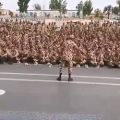 عکس کلیپ فوقالعاده جنجالی سربازی _ رقص سرباز در پادگان