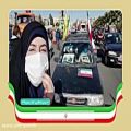عکس استقبال بی نظیر مردم قم از رژه موتوری و خودرویی 22 بهمن