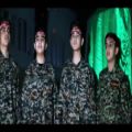 عکس سرود سرباز وطن توسط بچه های اسفراین