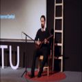 عکس محمد قشقایی | اجرای تنبور | قطعه مهتاب و بداهه‌نوازی | TEDxATU